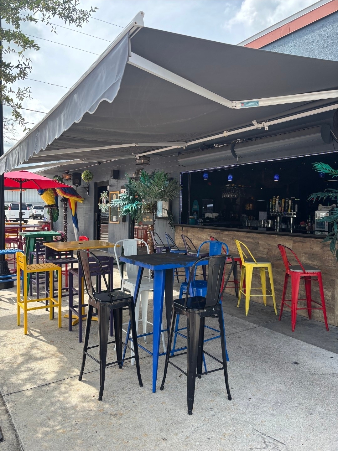 Island Cloud Grill outdoor patio in Downtown St. Cloud